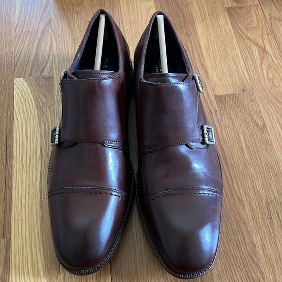 NWT. Cole Haan Size 11 Warner Grand Monk. Chestnut. - Picture 2 of 6
